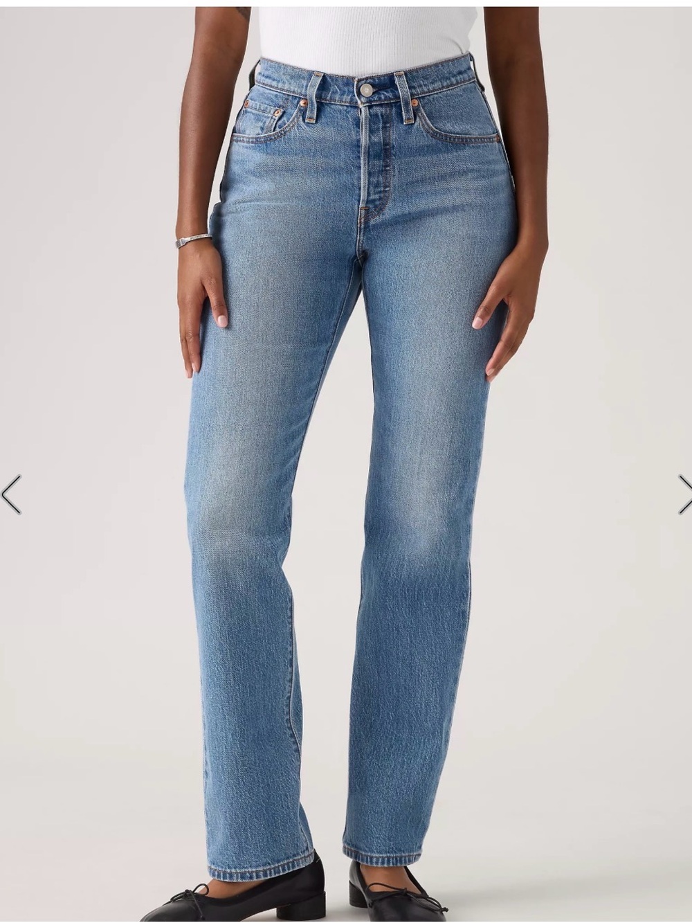 Like new! Levi’s 501 Curve High Waisted Jeans W32XL30 - Picture 11 of 11
